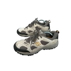 New Balance Country Trail Walkers 642 Tan Brown Suede Lace Up Shoe Men’s 11